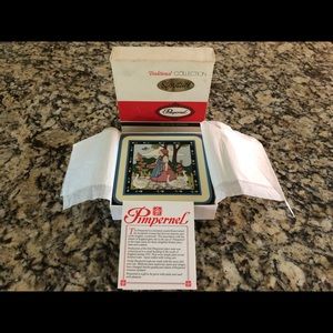 Pimpernel Coasters “Little Treasures”, set 6, EUC